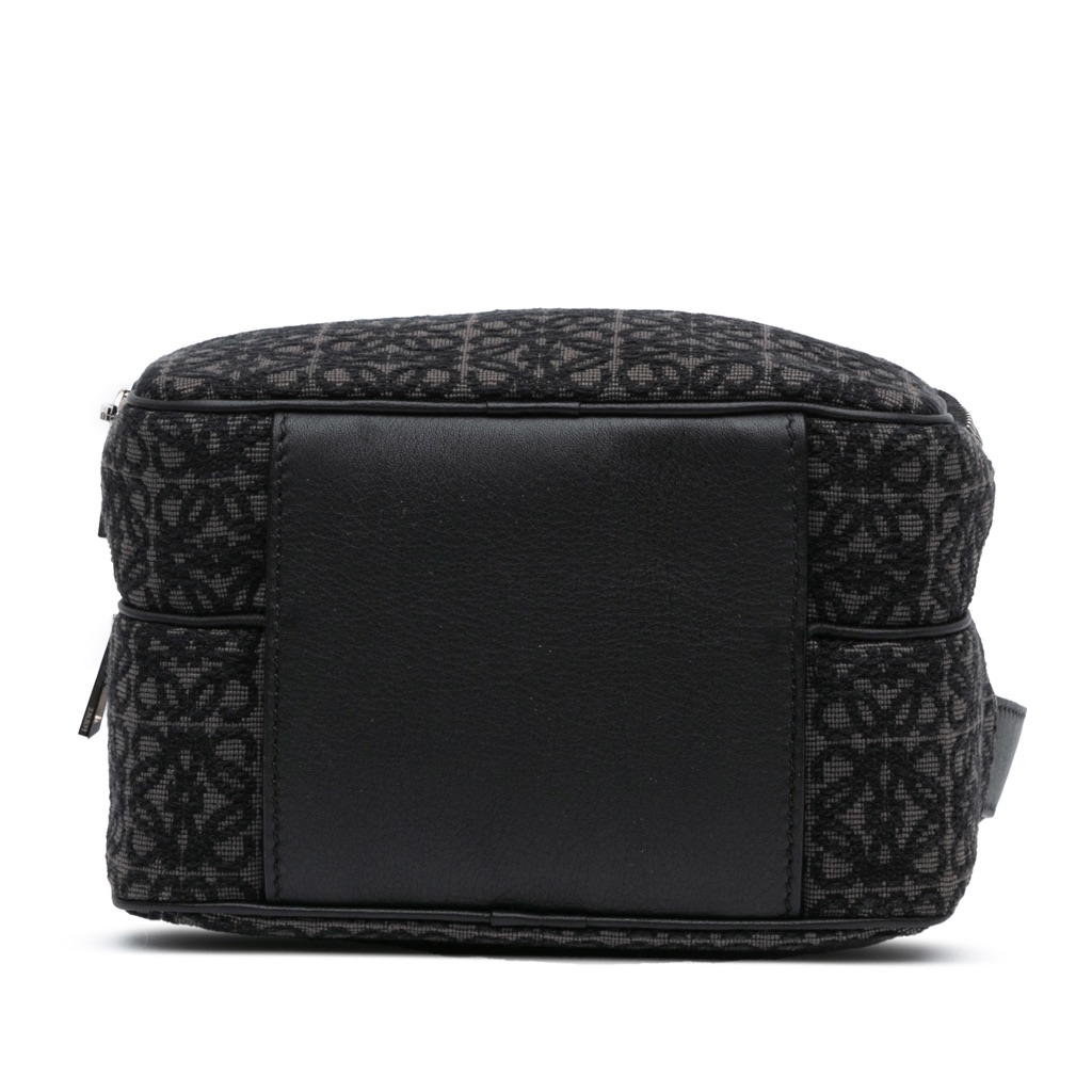 Loewe Mini Anagram Canvas Logo Camera Bag - 3