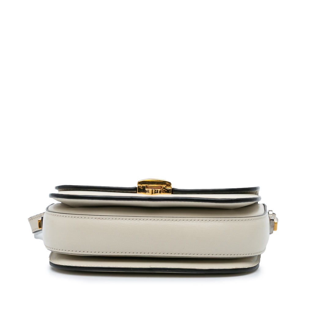 Gucci Mini Leather Sylvie 1969 Crossbody - Image 6