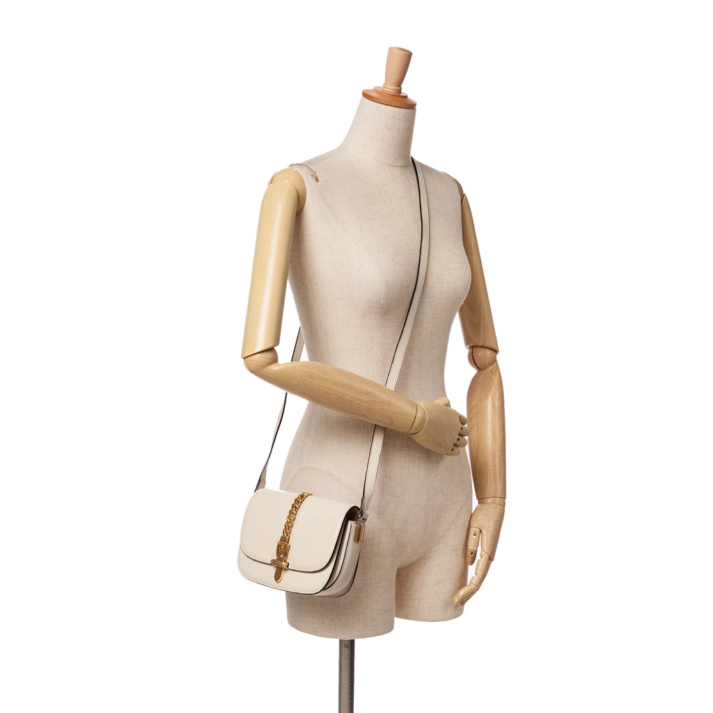 Gucci Mini Leather Sylvie 1969 Crossbody - Image 12