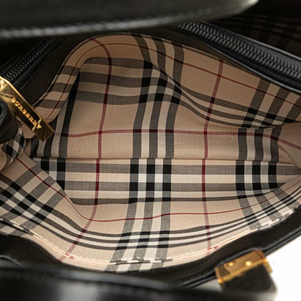 Burberry Leather Tote - 5