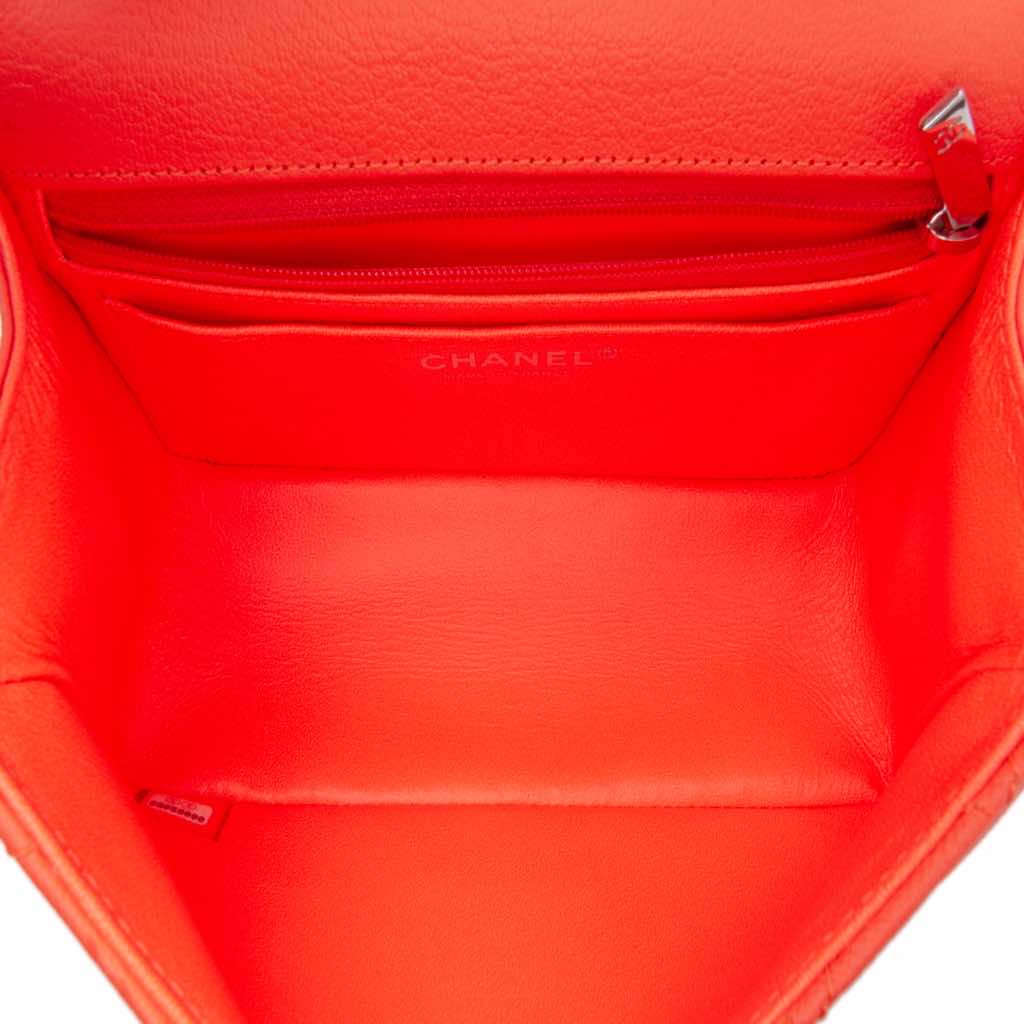 Chanel Mini Reissue 2.55 Quilted Goatskin Flap - 4