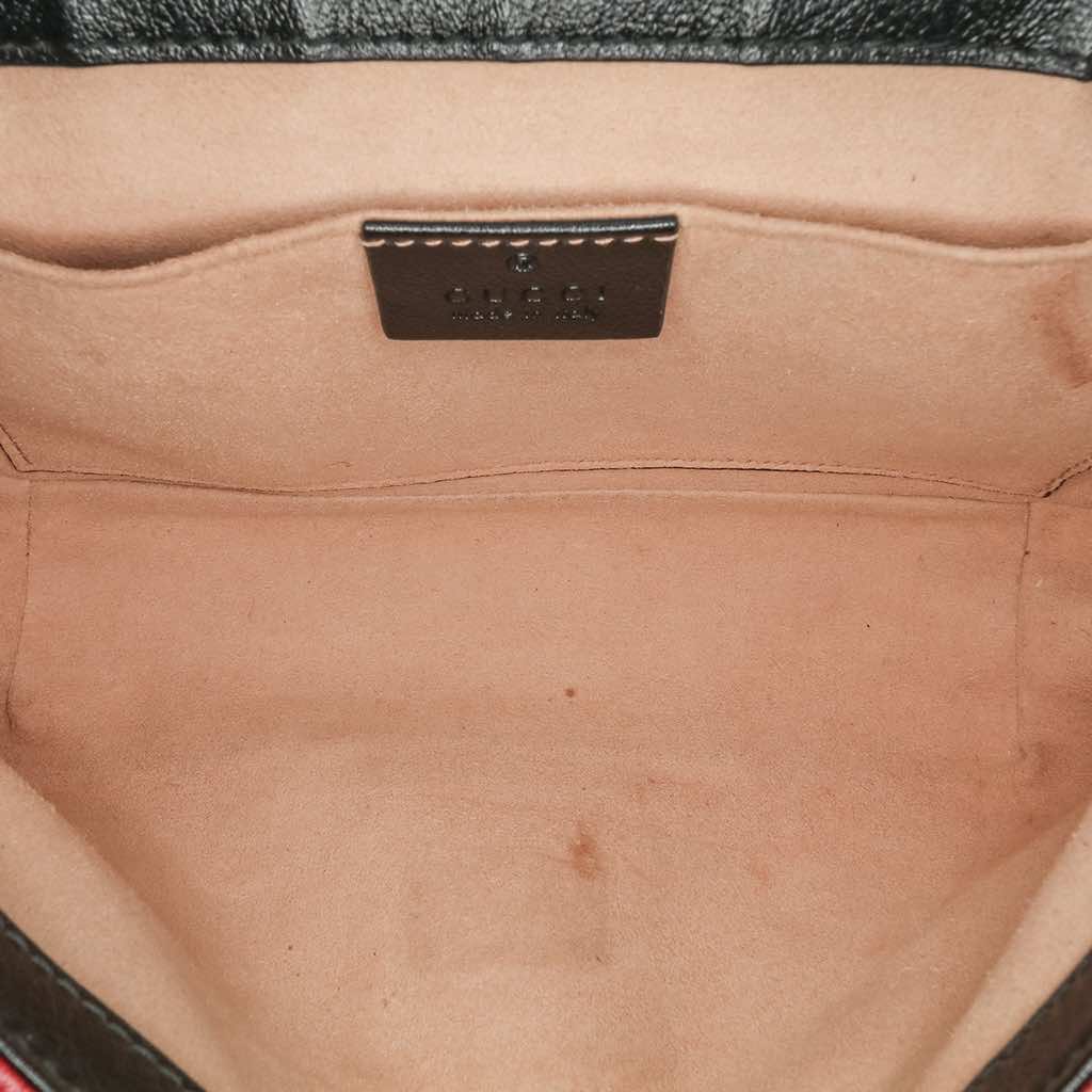 Gucci Mini GG Marmont Matelasse Leather Torchon Flap Crossbody - 4