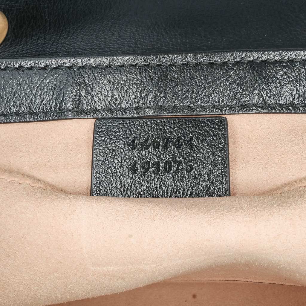 Gucci Mini GG Marmont Matelasse Leather Torchon Flap Crossbody - 5