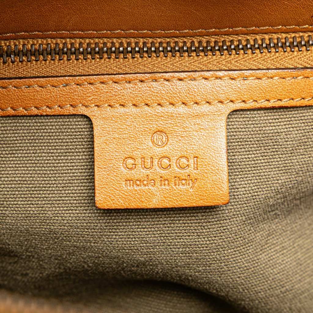 Gucci Canvas Utilitarian Shoulder Bag - 5