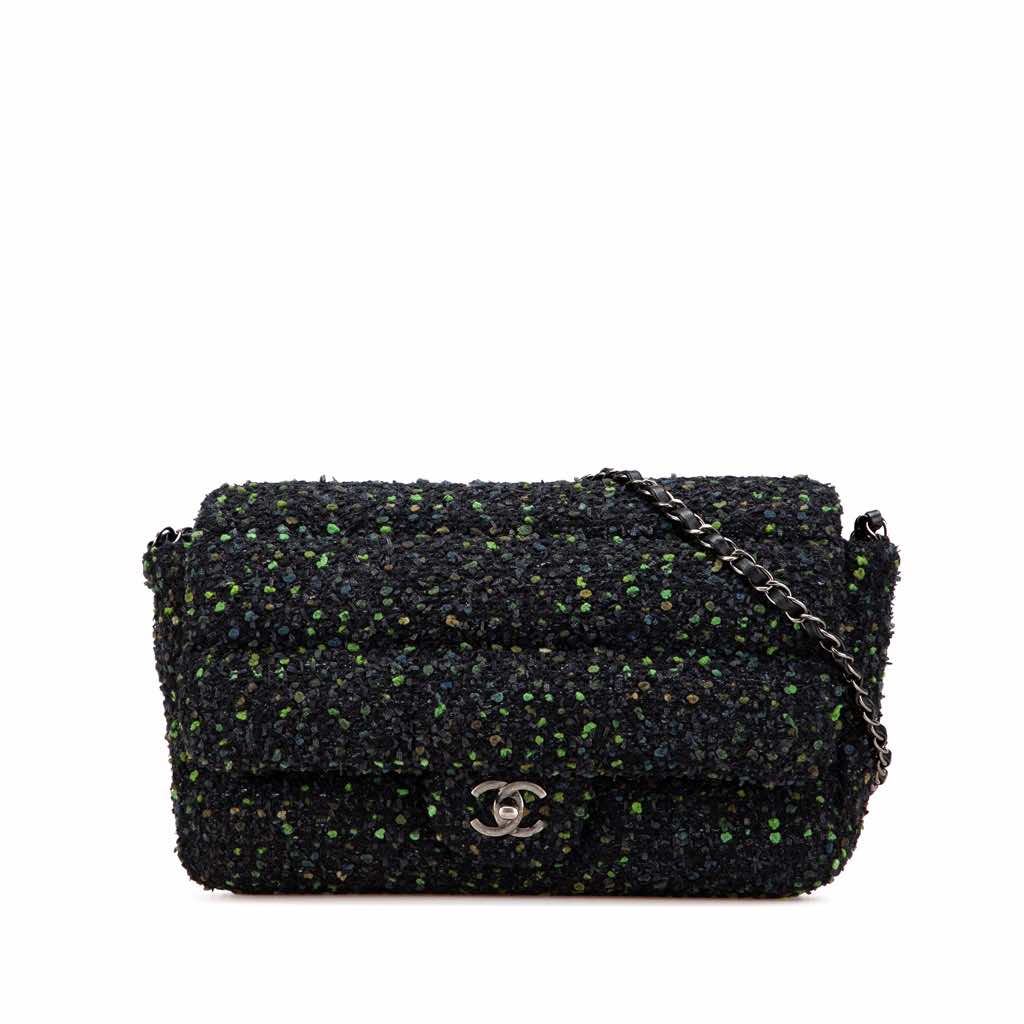 Chanel CC Tweed Flap
