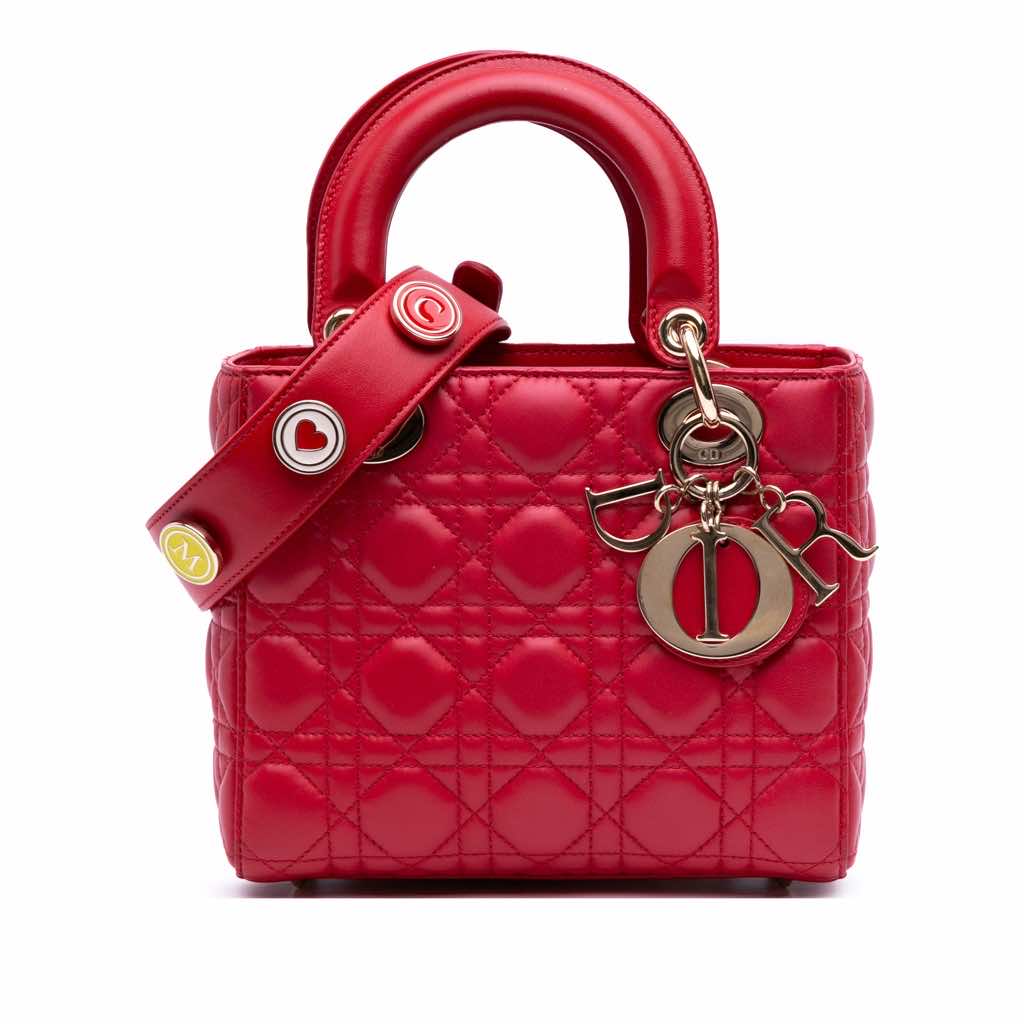 Dior Small Lambskin Cannage My ABCDior Lady Dior