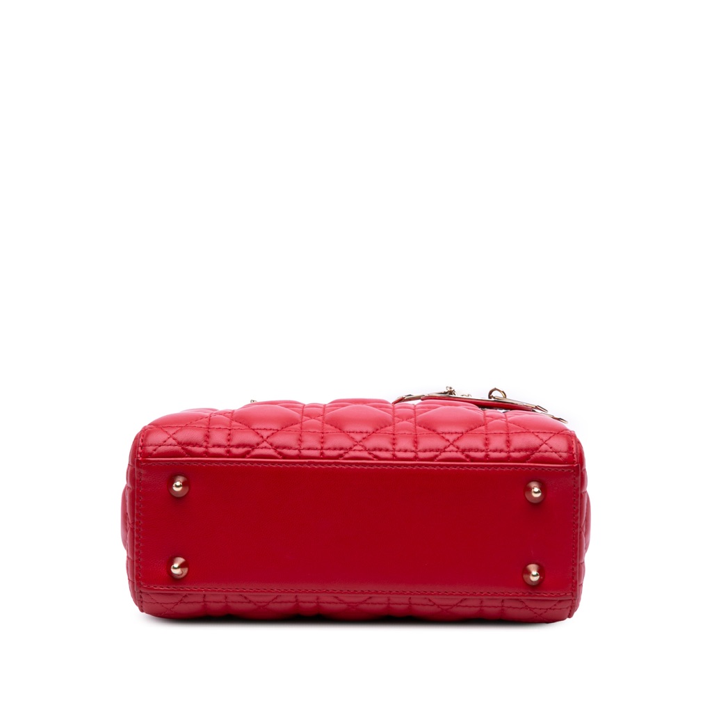 Dior Small Lambskin Cannage My ABCDior Lady Dior - Image 6