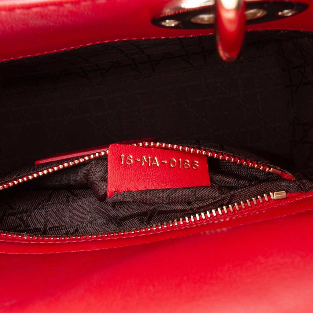 Dior Small Lambskin Cannage My ABCDior Lady Dior - Side view