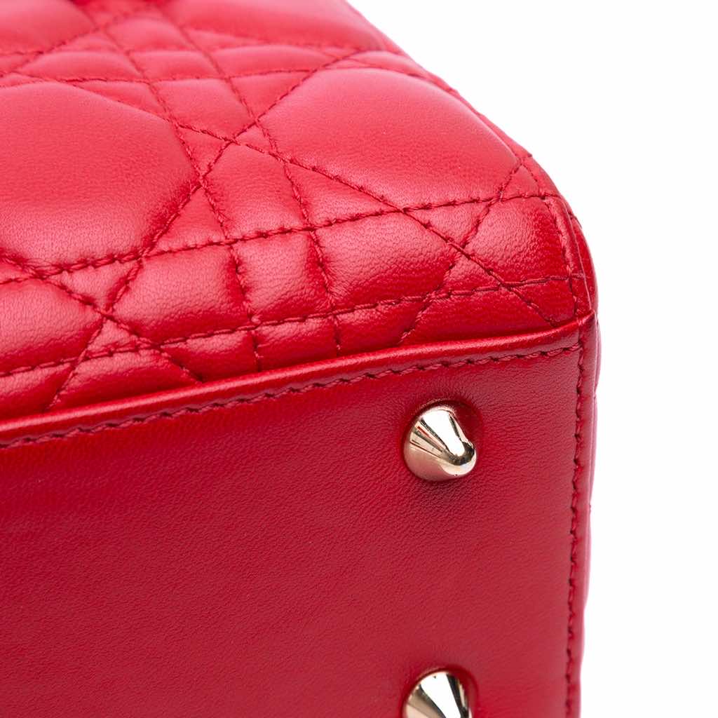 Dior Small Lambskin Cannage My ABCDior Lady Dior - Detail 1