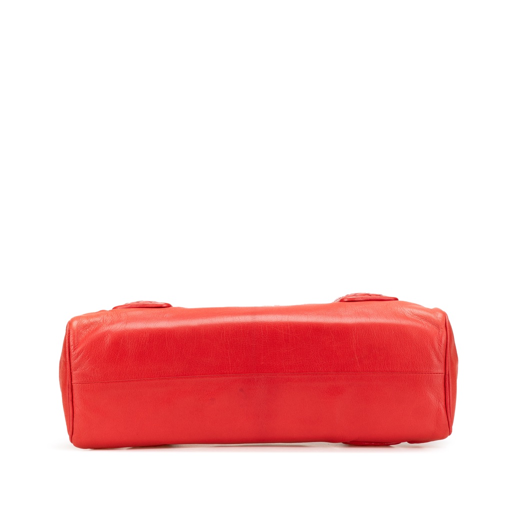 Bottega Veneta Leather Intrecciato Top Handle Bag - 3