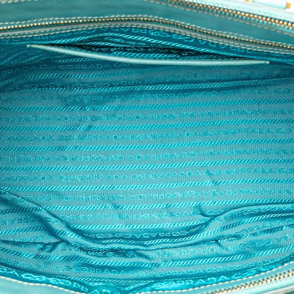 Prada Large Saffiano Lux Galleria Double Zip Satchel - 4