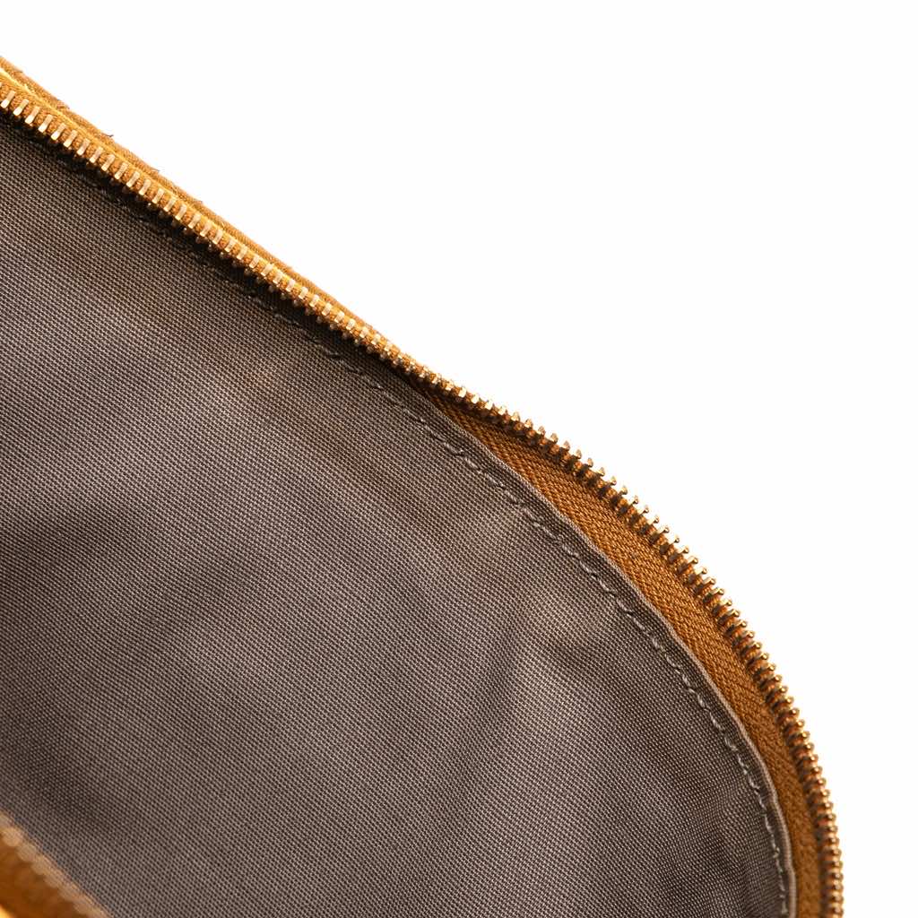 Bottega Veneta Metallic Leather and Snake Skin Intrecciato Wristlet Clutch - Detail 2