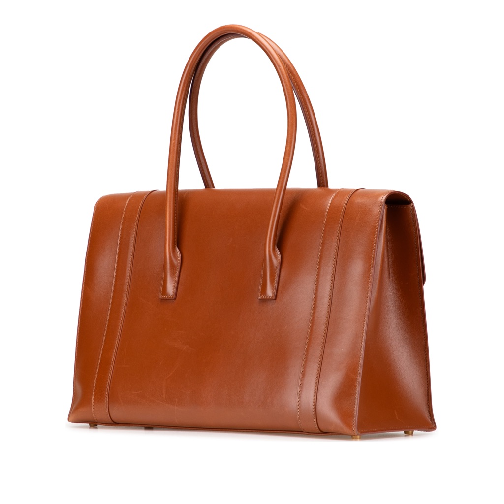 Hermès Box Calf Drag 37 Handbag - 2