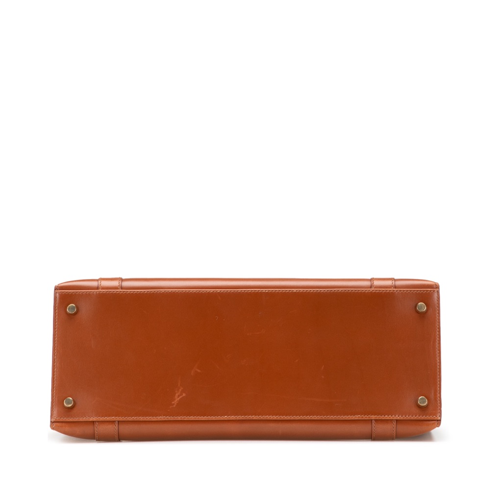 Hermès Box Calf Drag 37 Handbag - 3