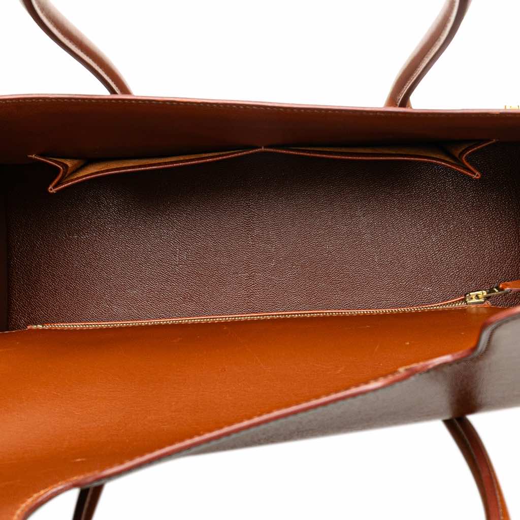 Hermès Box Calf Drag 37 Handbag - 4