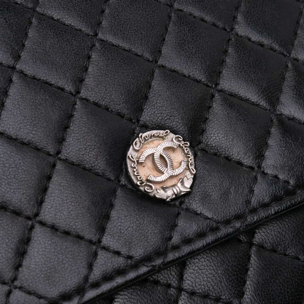 Chanel CC Quilted Lambskin Wallet On Chain - Detail 2