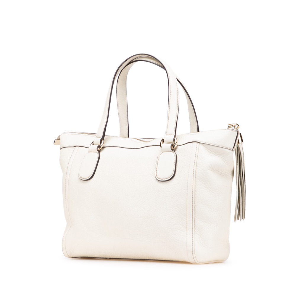 Gucci Small Leather Soho Working Tote - Back view