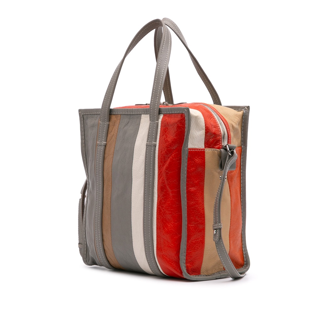 Balenciaga M Lambskin Bazar Shopper Satchel - 2