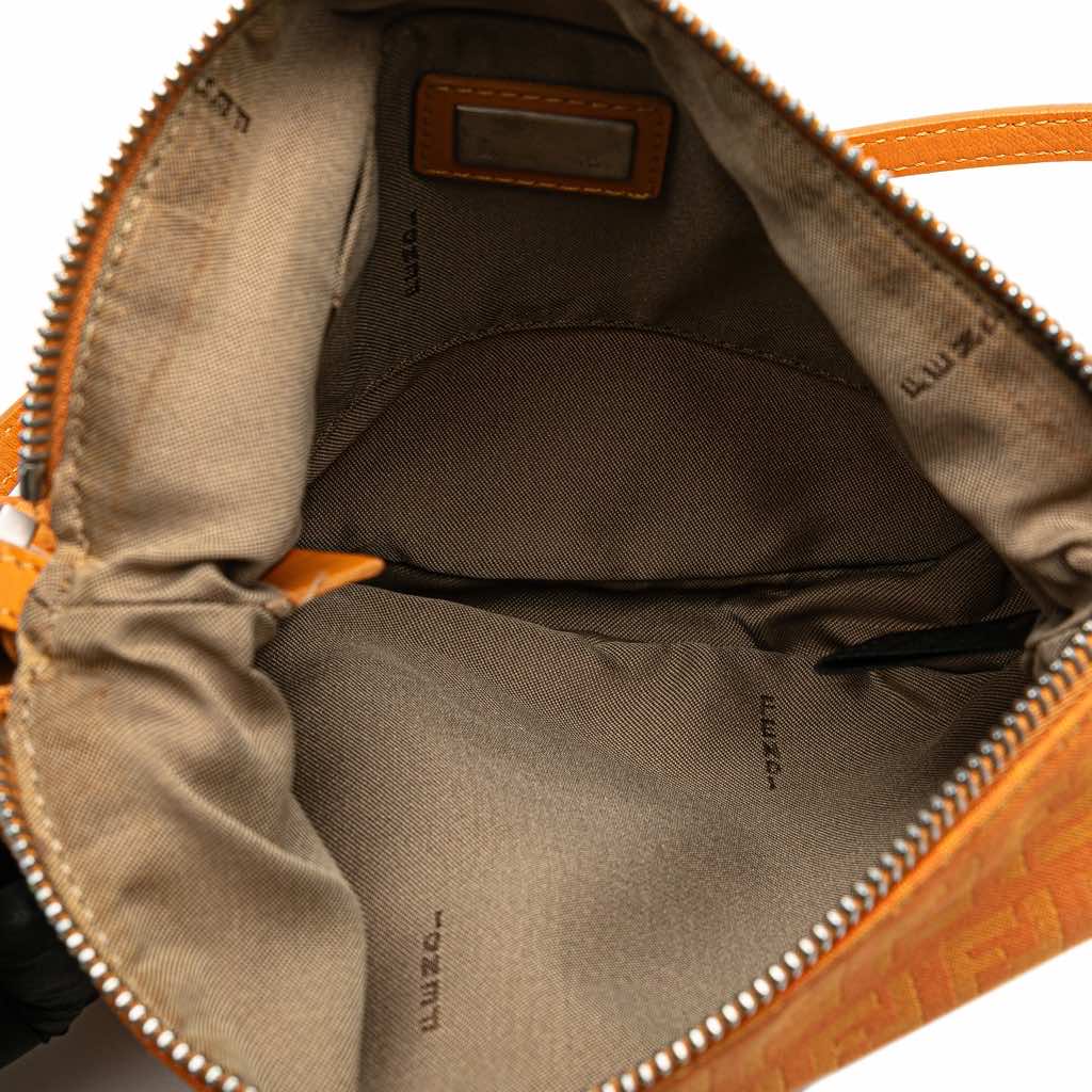 Fendi Zucchino Canvas Hobo - 4