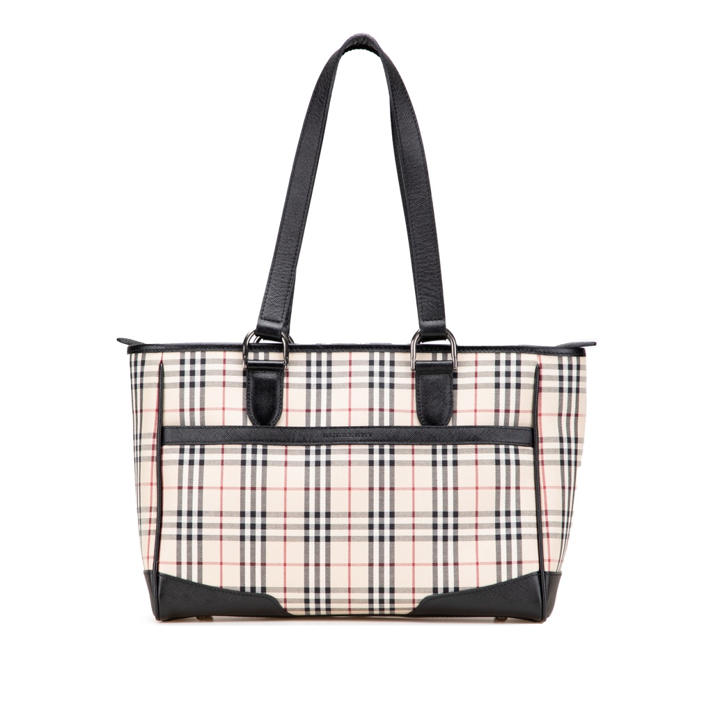 Burberry House Check Canvas Tote