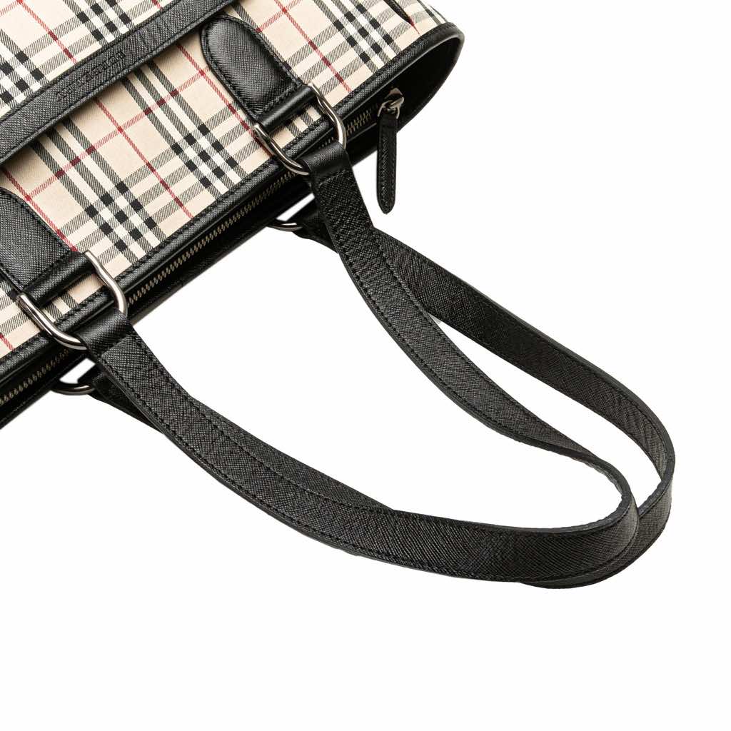 Burberry House Check Canvas Tote - Image 12