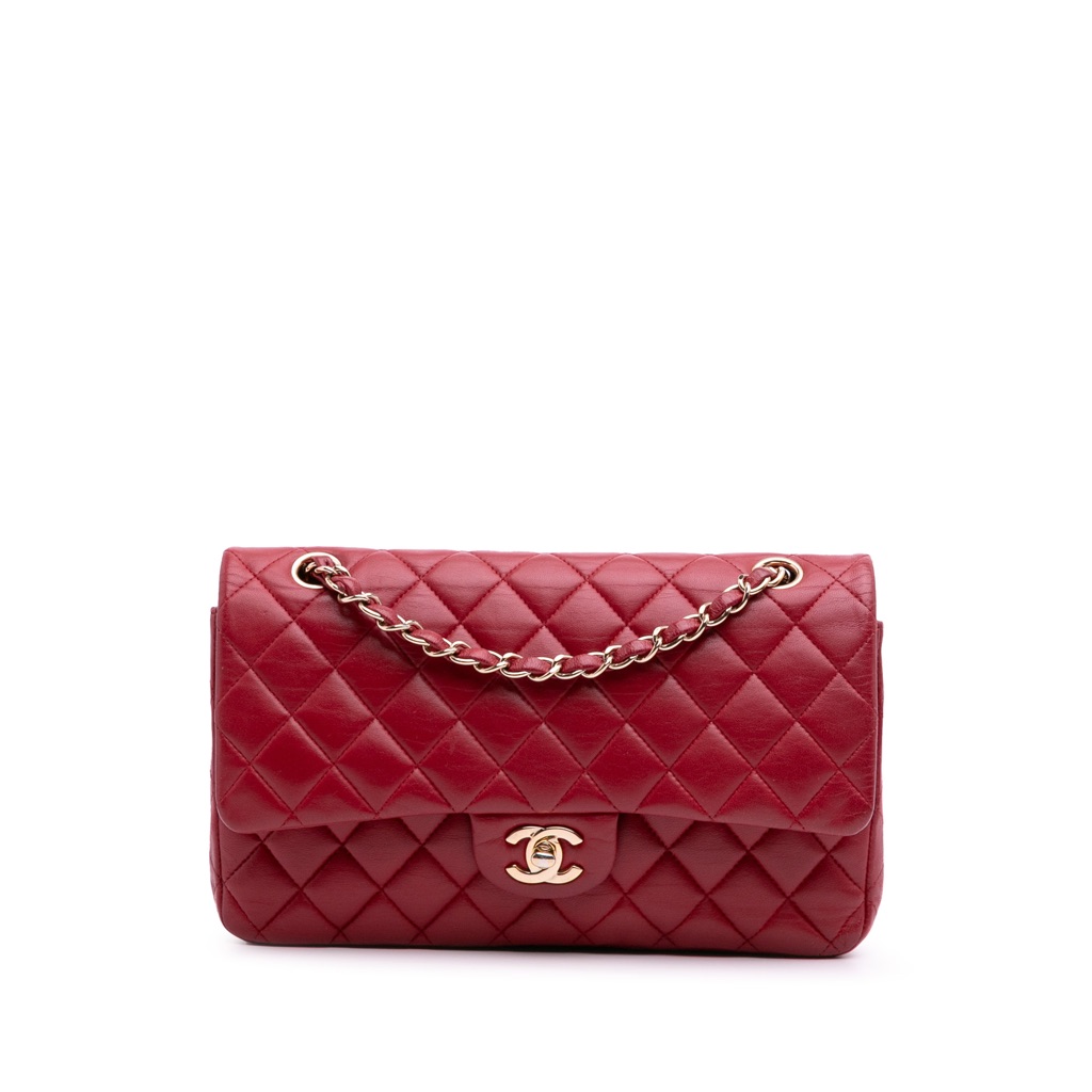 Chanel Medium Classic Lambskin Double Flap