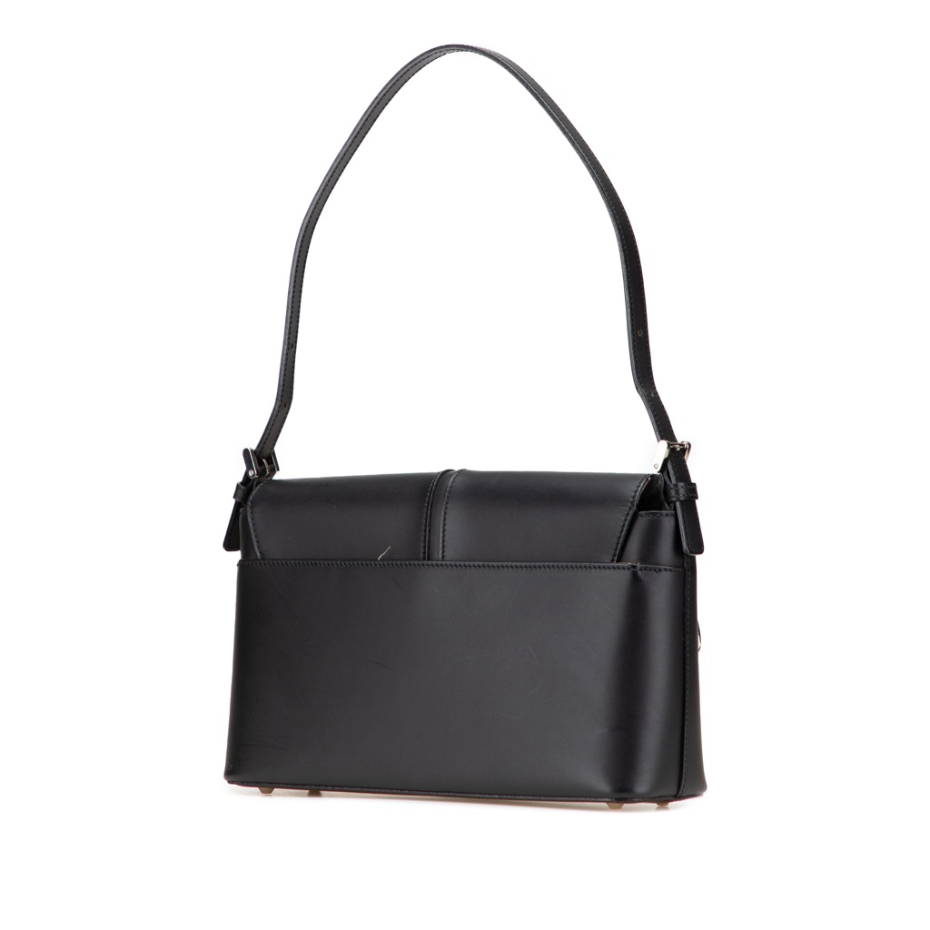 Burberry Leather Flap Shoulder Bag - 2