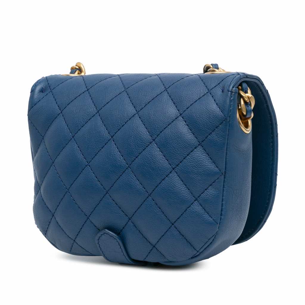 Chanel Quilted Grained Calfskin Casual Trip Messenger - 2