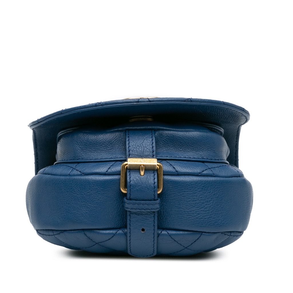 Chanel Quilted Grained Calfskin Casual Trip Messenger - 3