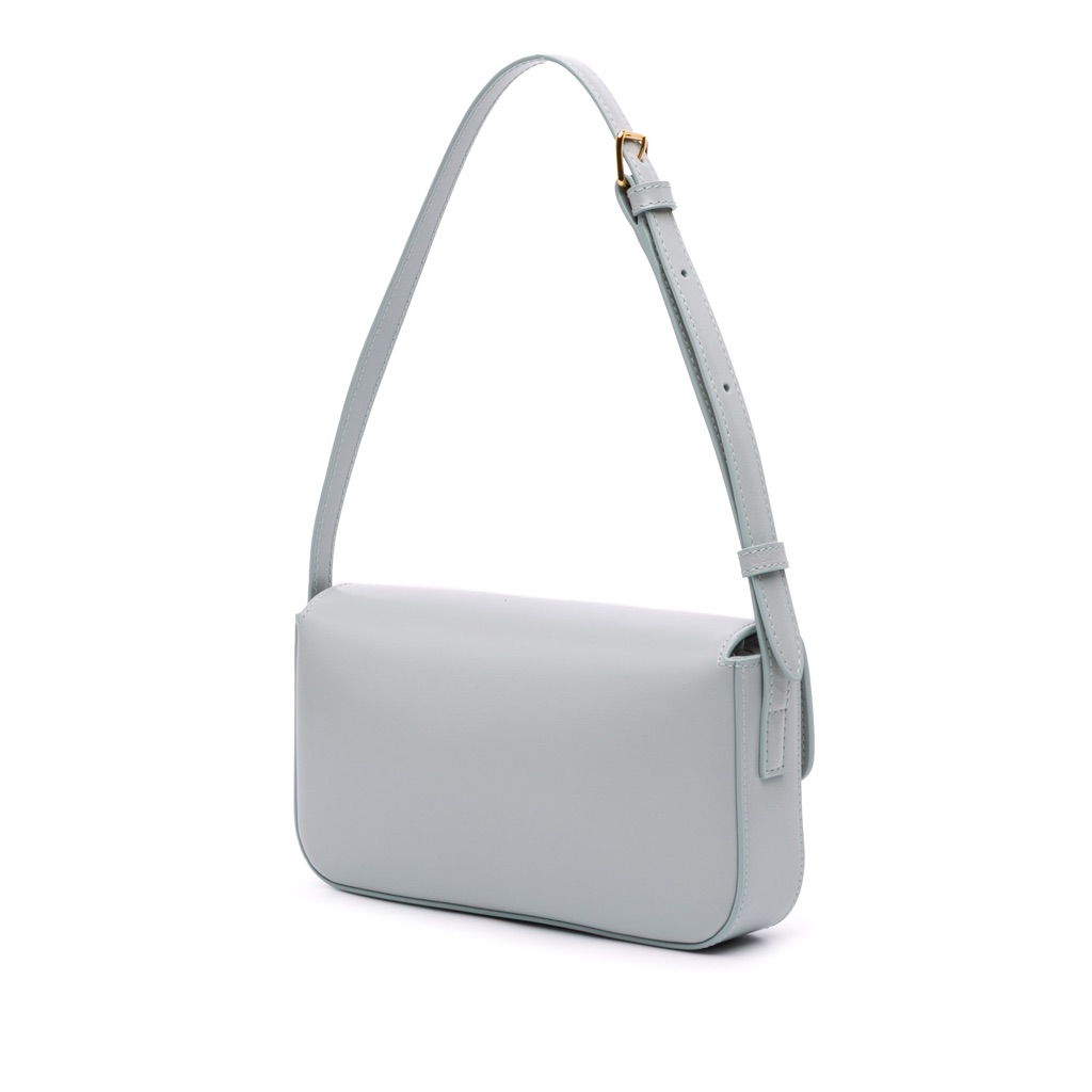 Celine Shiny Calfskin Claude Shoulder Bag - 2