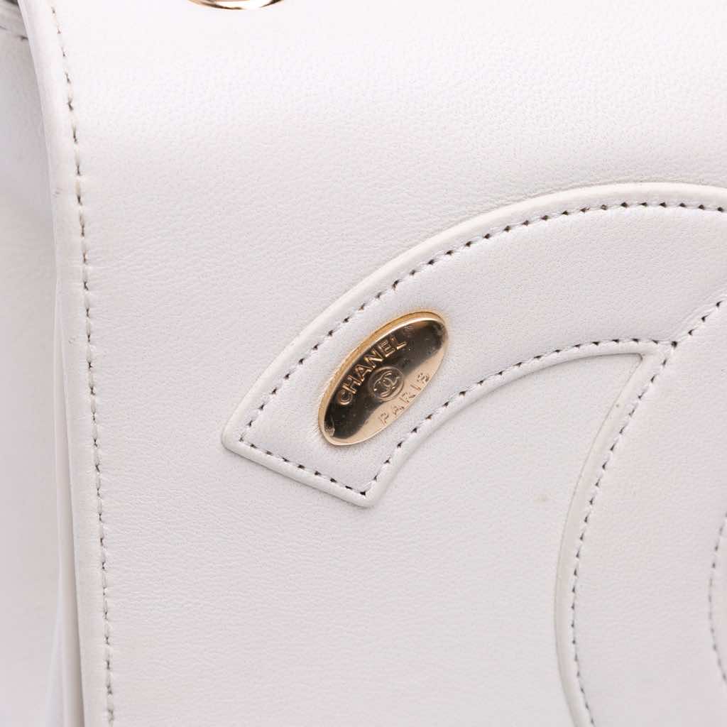 Chanel Lambskin CC Mania Flap - Detail 2