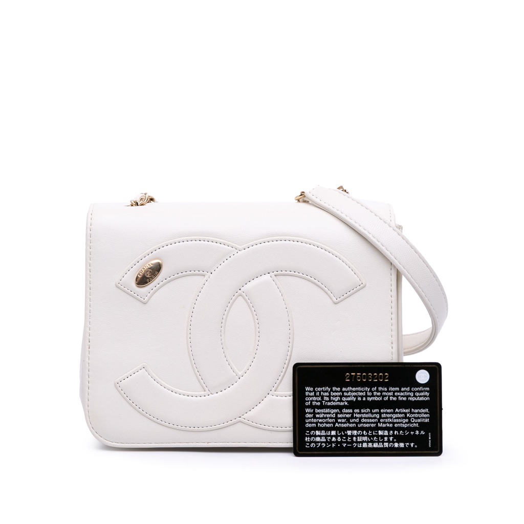 Chanel Lambskin CC Mania Flap - Image 11