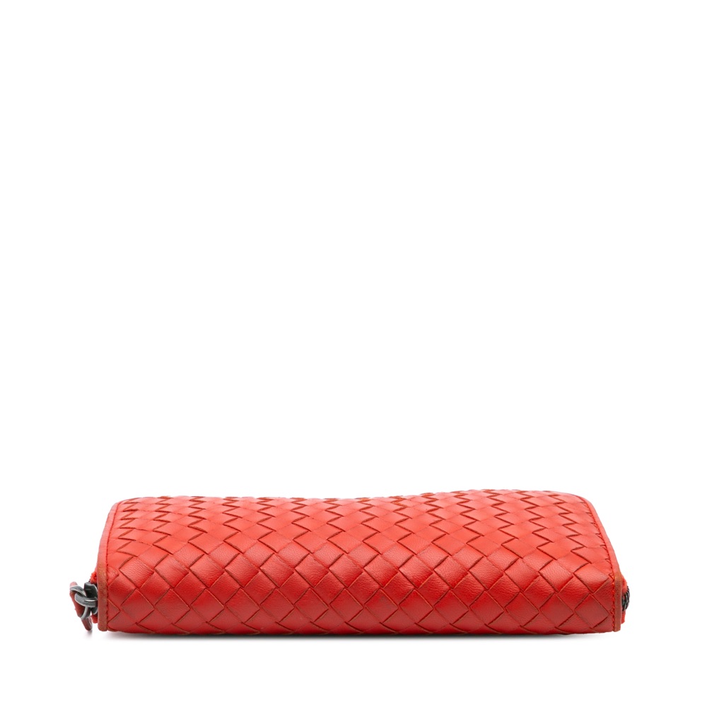 Bottega Veneta Nappa Intrecciato Zip Around Long Wallet - 3