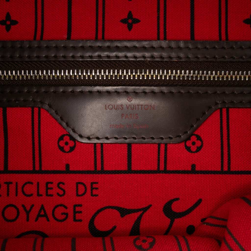 Louis Vuitton Damier Ebene Neverfull MM - 5
