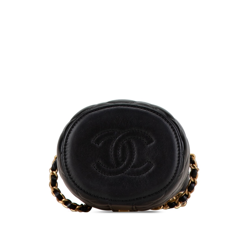 Chanel Mini Lambskin Crown Box Bag - 3