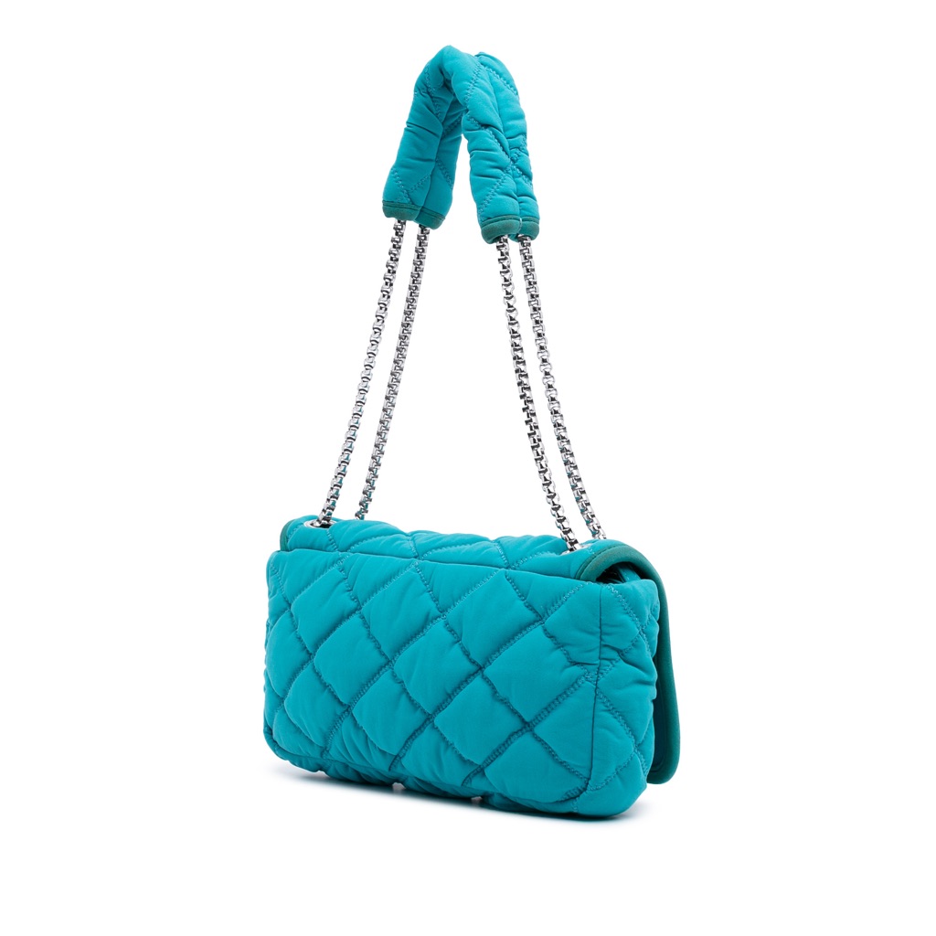 Chanel Small Quilted Nylon Bubble Flap - 2