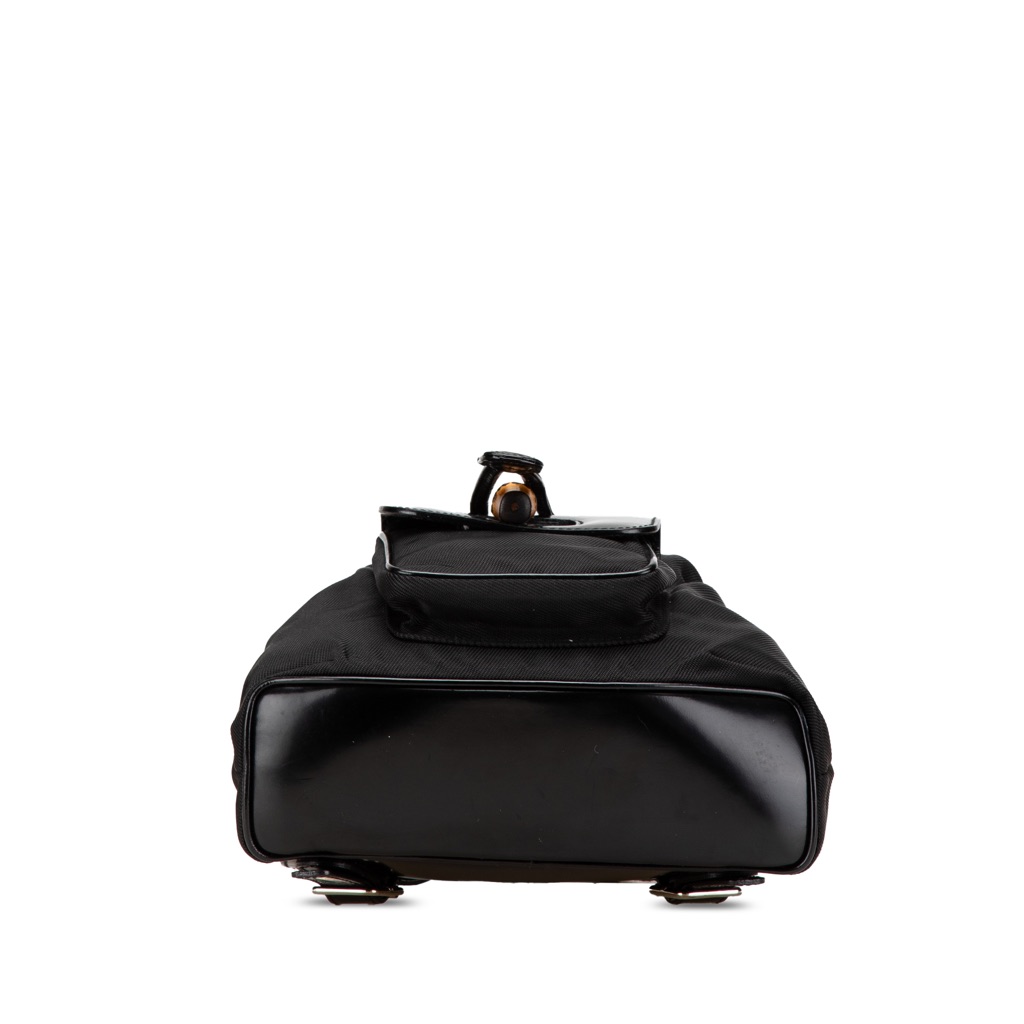 Gucci Mini Bamboo Nylon Backpack - 3