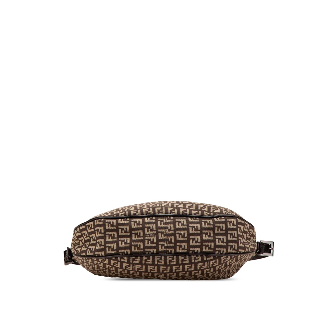 Fendi Zucchino Canvas Shoulder Bag - 3