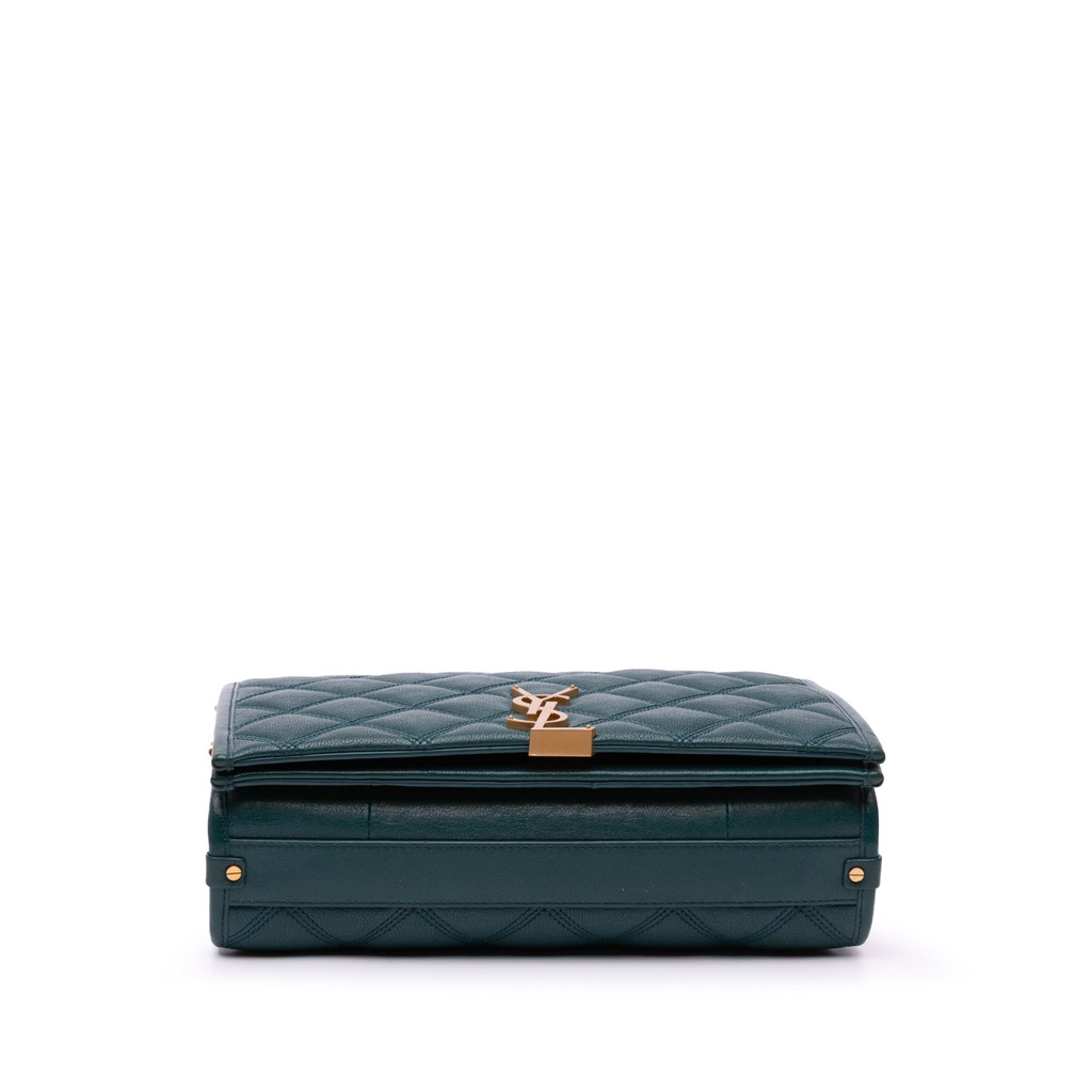 Saint Laurent Small Quilted Lambskin Becky Chain Shoulder Bag - 3