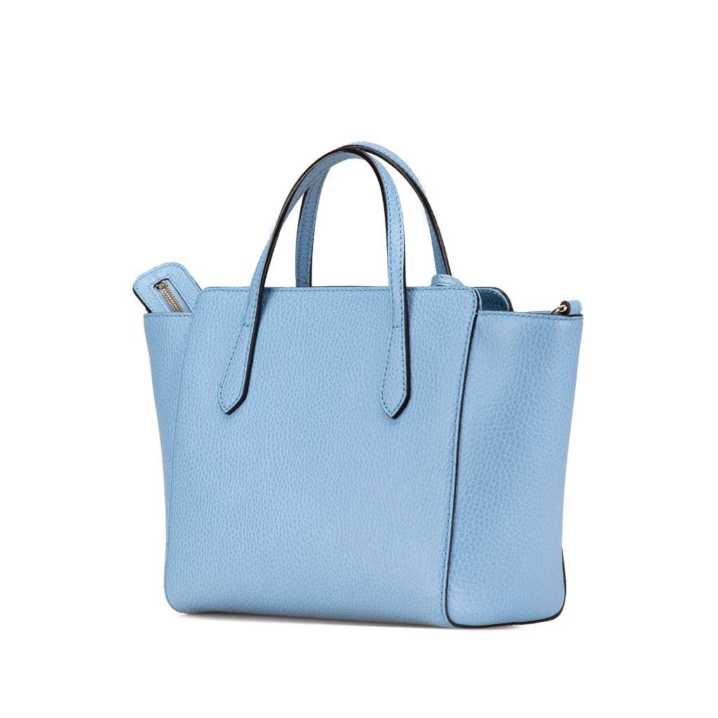 Gucci Mini Leather Swing Satchel - 2