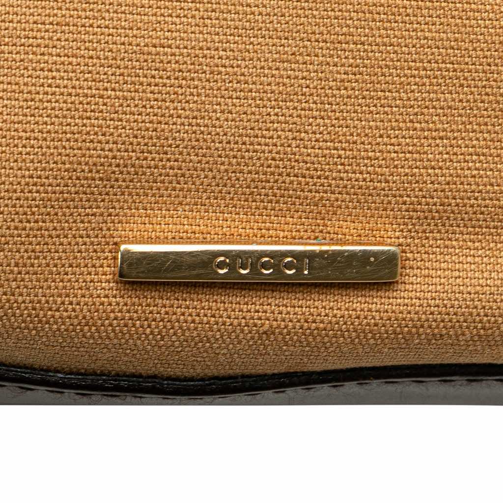 Gucci Canvas Web Shoulder Bag - Detail 1