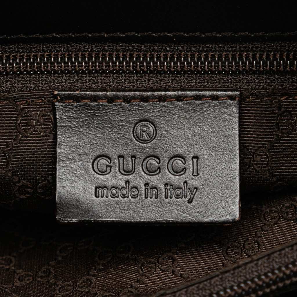 Gucci Canvas Web Shoulder Bag - Detail 2