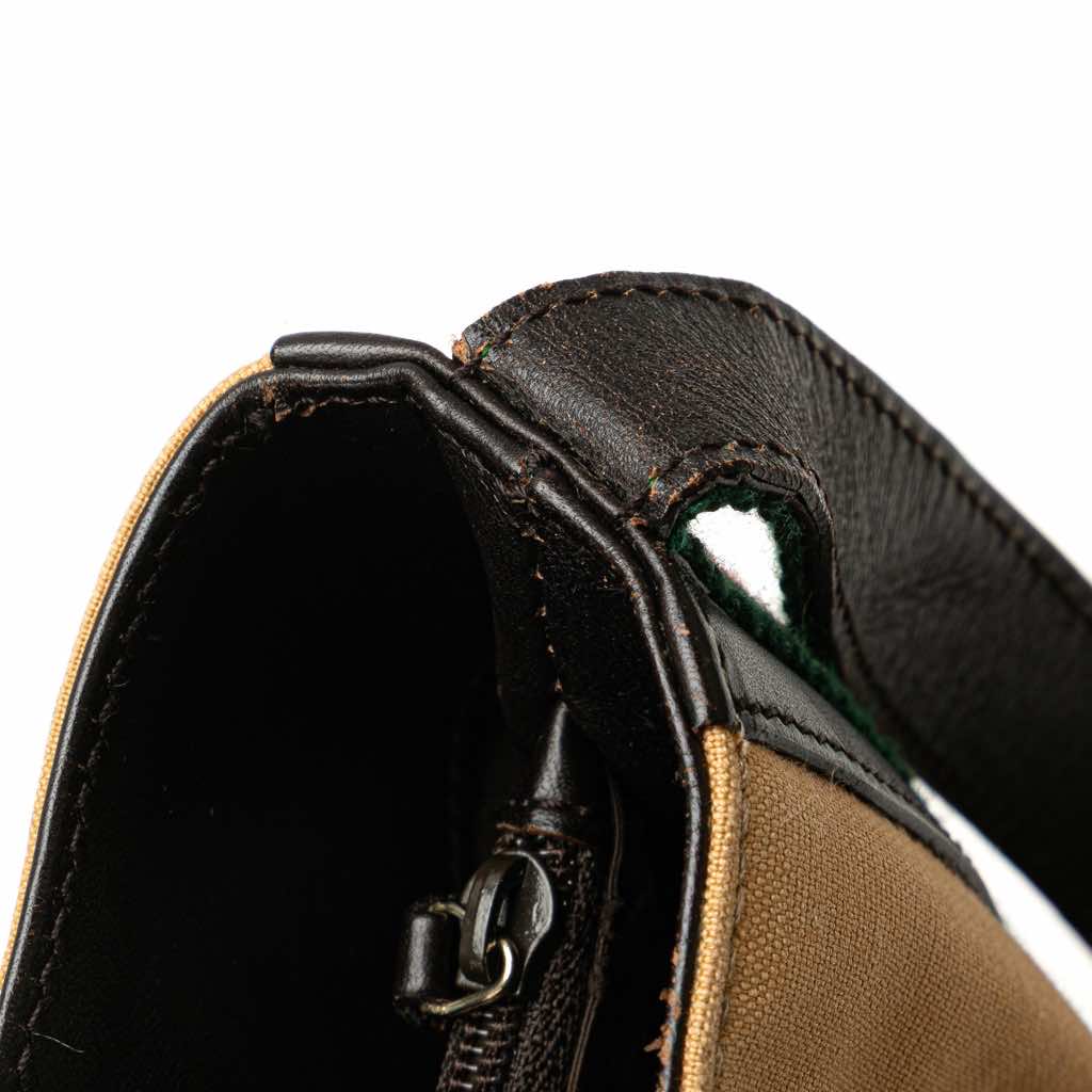 Gucci Canvas Web Shoulder Bag - Image 12