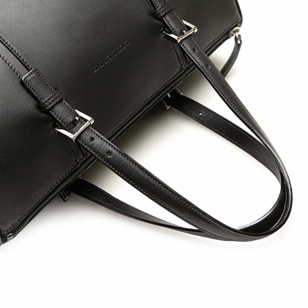 Burberry Leather Boston Bag - Image 13