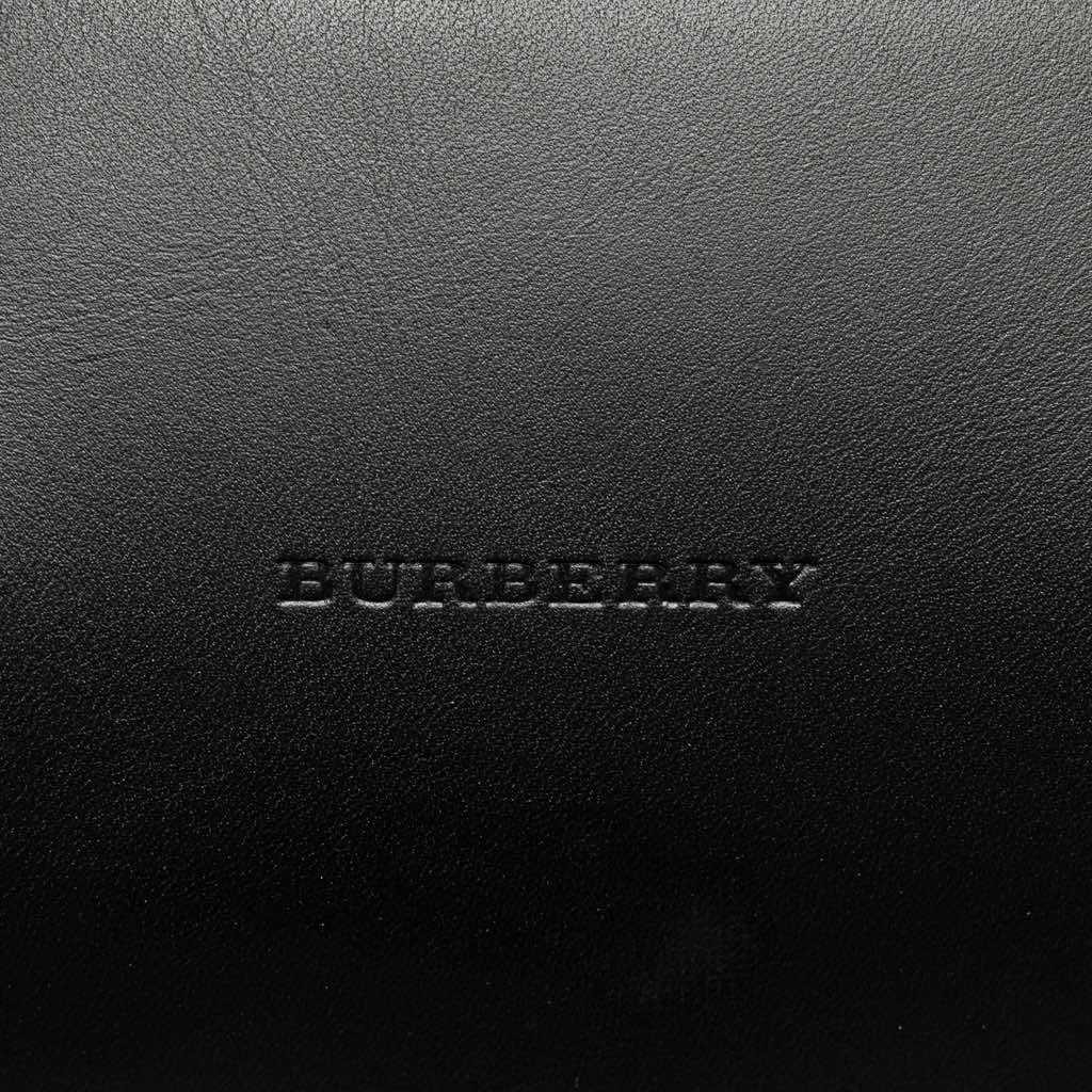 Burberry Leather Boston Bag - Detail 1
