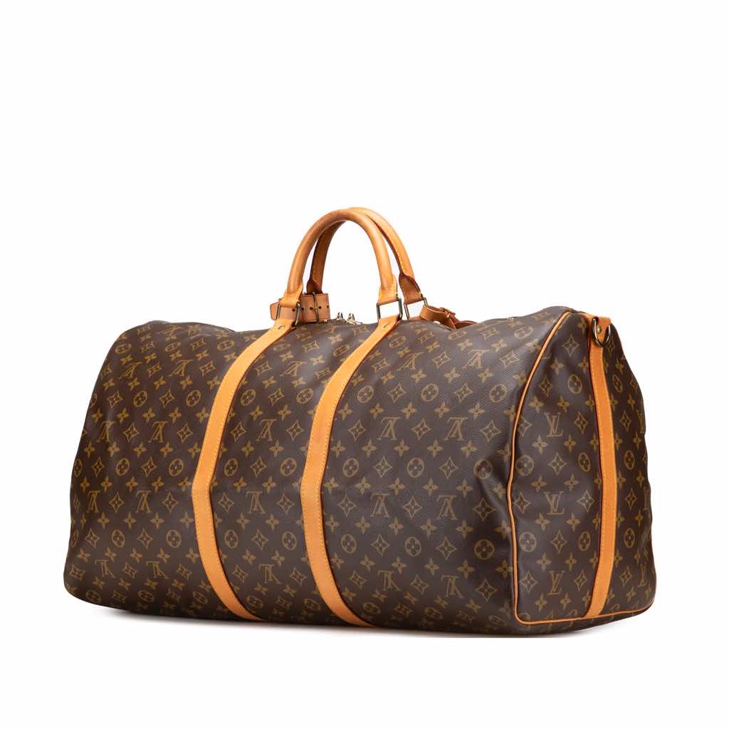 Louis Vuitton Monogram Keepall Bandouliere 60 - Back view