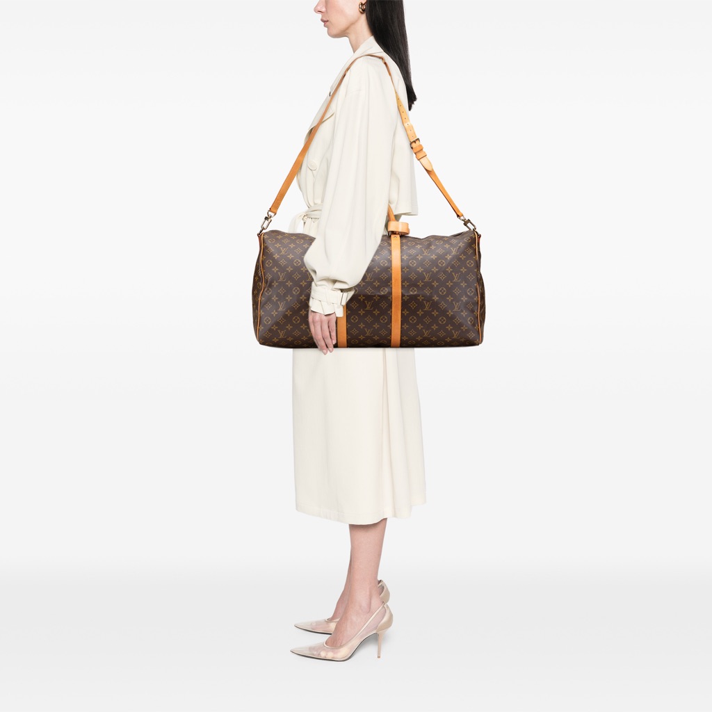 Louis Vuitton Monogram Keepall Bandouliere 60 - Image 13