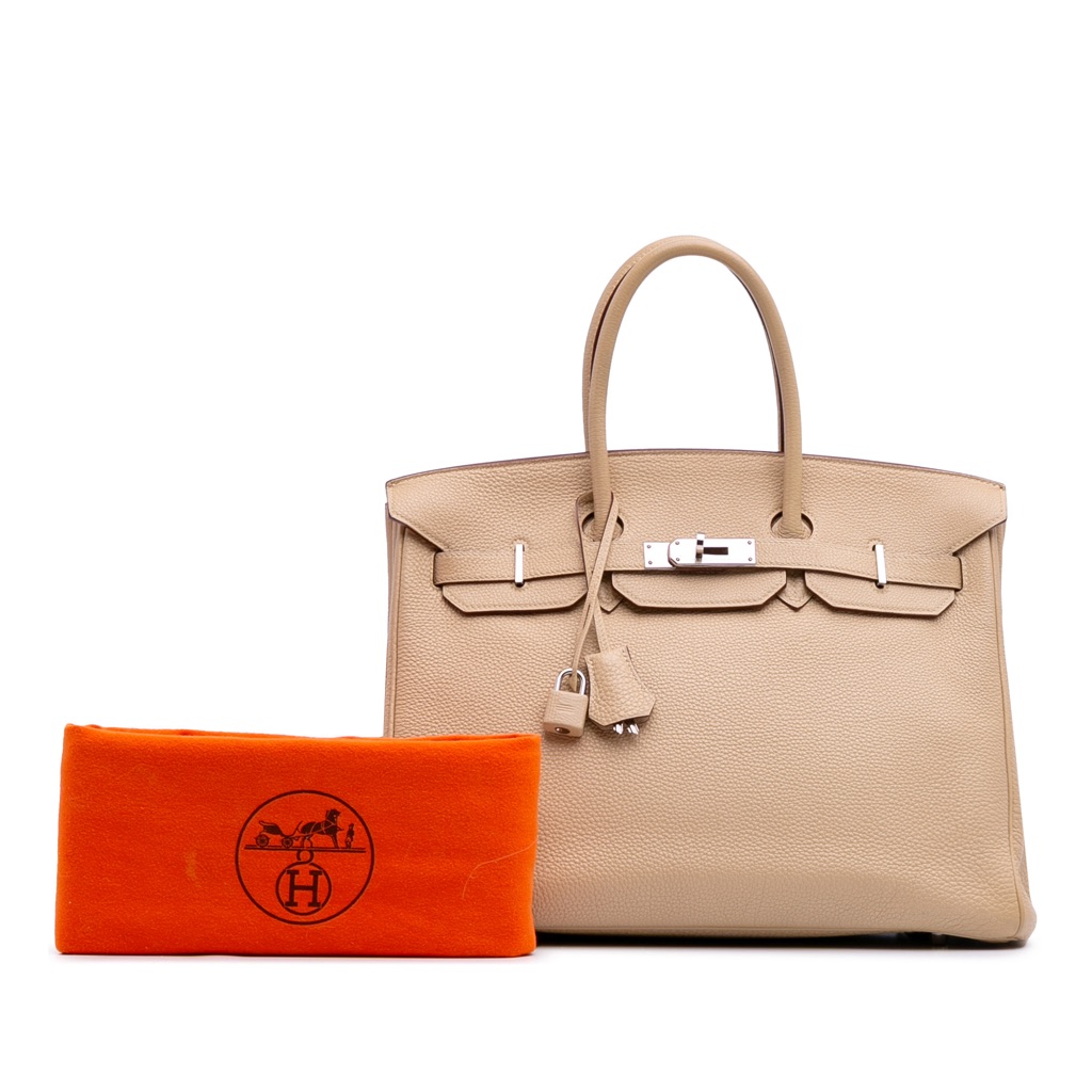 Hermès Togo Birkin Retourne 35 - Image 14