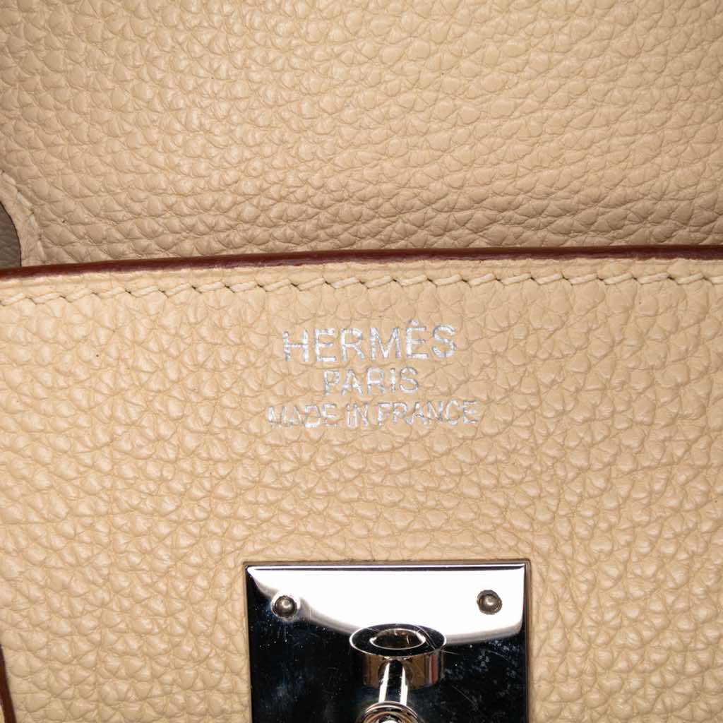 Hermès Togo Birkin Retourne 35 - Side view