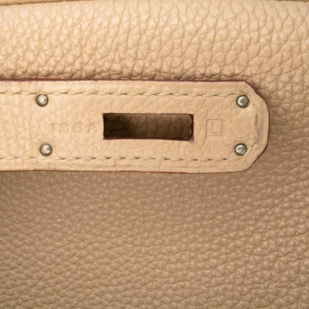 Hermès Togo Birkin Retourne 35 - Detail 1